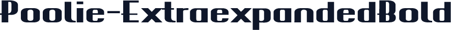 Poolie-ExtraexpandedBold