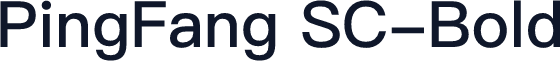 PingFang SC-Bold