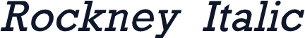 Rockney Italic