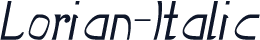 Lorian-Italic