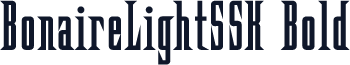 BonaireLightSSK Bold