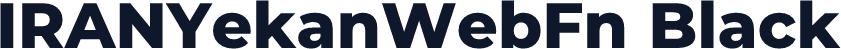 IRANYekanWebFn Black
