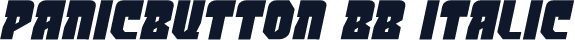 PanicButton BB Italic