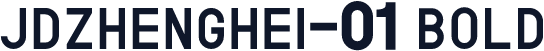 JDZhengHei-01 Bold