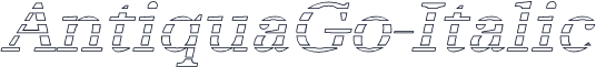 AntiquaGo-Italic