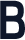 B型交通标志专用字体