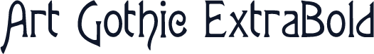 Art Gothic ExtraBold