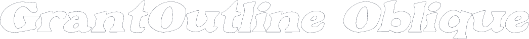 GrantOutline Oblique