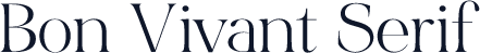 Bon Vivant Serif