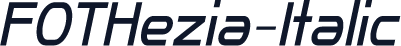 FOTHezia-Italic