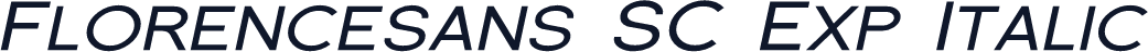 Florencesans SC Exp Italic