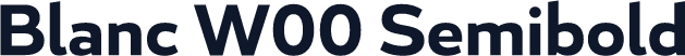 Blanc W00 Semibold