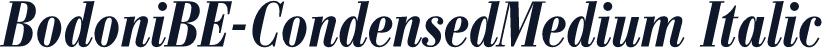 BodoniBE-CondensedMedium Italic