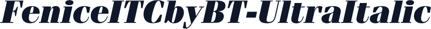 FeniceITCbyBT-UltraItalic