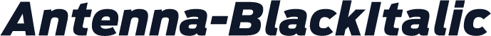 Antenna-BlackItalic