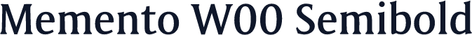 Memento W00 Semibold