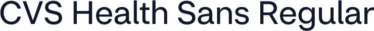 CVS Health Sans Regular