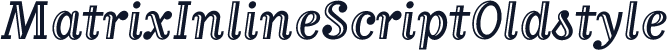 MatrixInlineScriptOldstyle