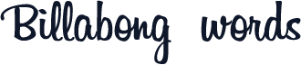 Billabong words