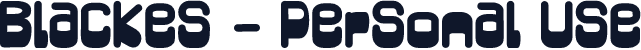 Blackes - Personal Use