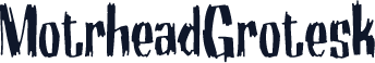 MotrheadGrotesk