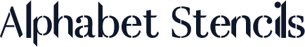 Alphabet Stencils