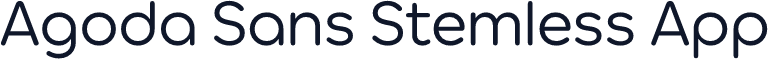 Agoda Sans Stemless App