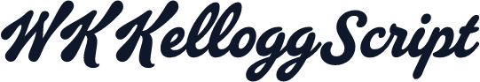 WK Kellogg Script