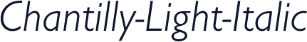Chantilly-Light-Italic
