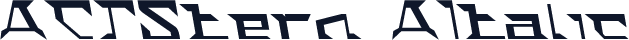 ACTStern AItalic