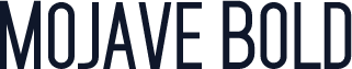 Mojave Bold