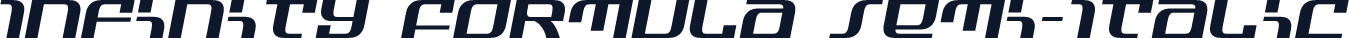 Infinity Formula Semi-Italic
