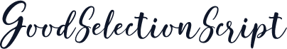 GoodSelectionScript