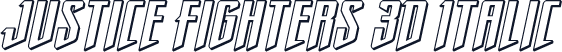 Justice Fighters 3D Italic