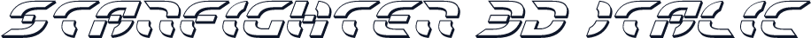 Starfighter 3D Italic