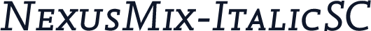 NexusMix-ItalicSC