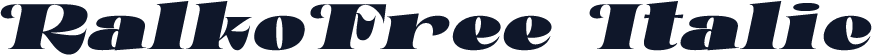 RalkoFree-Italic