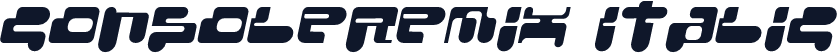 ConsoleRemix Italic