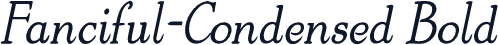 Fanciful-Condensed Bold