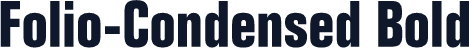 Folio-Condensed Bold