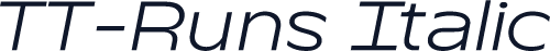 TT-Runs Italic