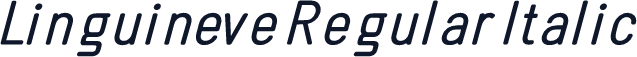Linguineve Regular Italic