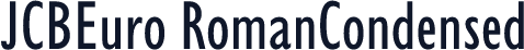 JCBEuro RomanCondensed
