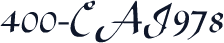 400-CAI978