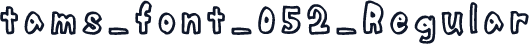 tams_font_052_Regular