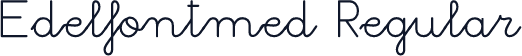 Edelfontmed Regular