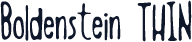 Boldenstein THIN