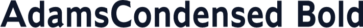 AdamsCondensed Bold