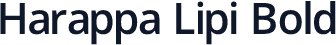 Harappa Lipi Bold