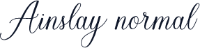 Ainslay normal